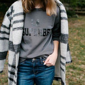 Madewell et Sézane La Superbe Sweatshirt M